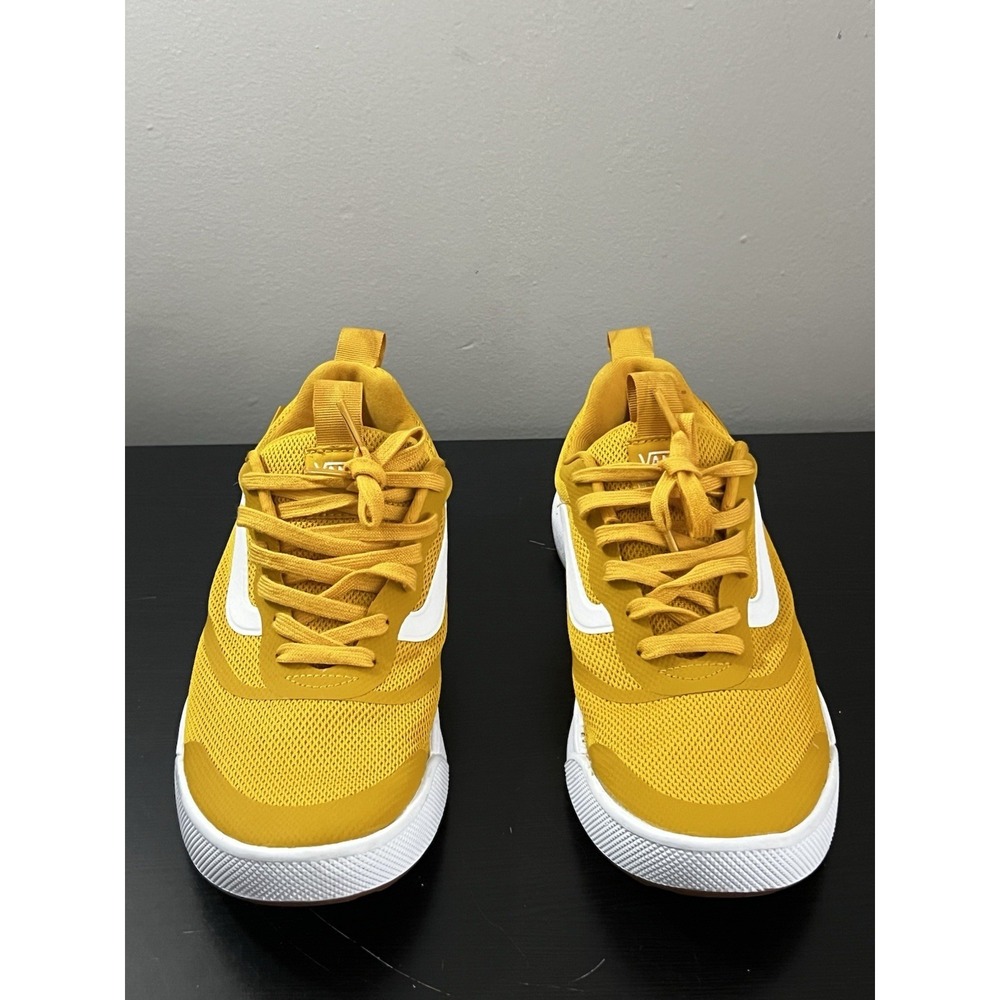 Vans UltraRange Rapidweld Yellow White Skate Shoes Sneakers Mens Size 9.5 - Picture 2 of 7